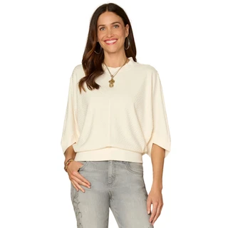 Thumbnail 1: Democracy Women's 3Q Sleeve Dolman Knit Top 