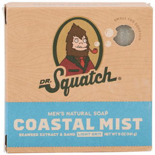 Thumbnail 1: DR. SQUATCH Men's 5 oz Coastal Mist Bar Soap 