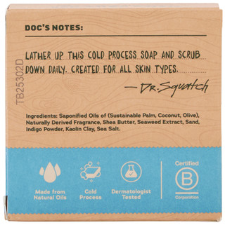 Thumbnail 2: DR. SQUATCH Men's 5 oz Coastal Mist Bar Soap 