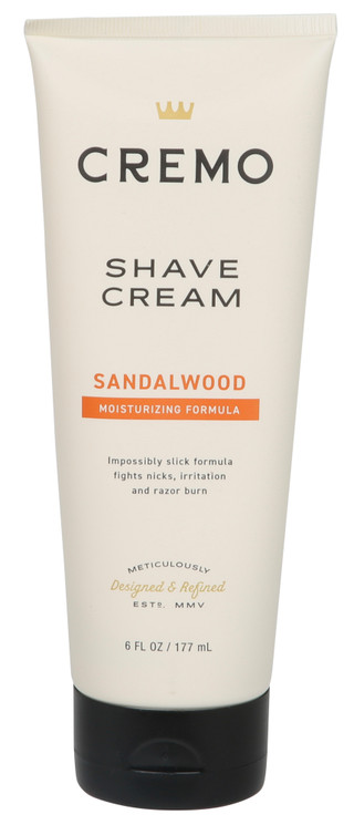Thumbnail 1: CREMO 6 oz Sandalwood Shave Cream 