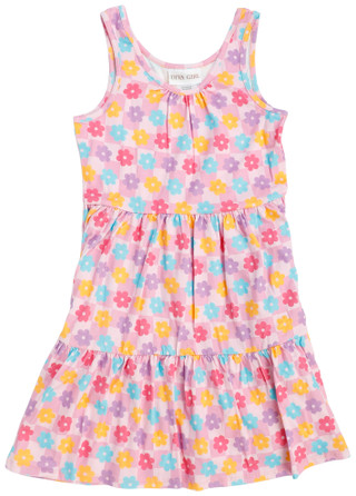 Thumbnail 1: Diva Girl Big Girl Sleeveless Floral Print Dress  