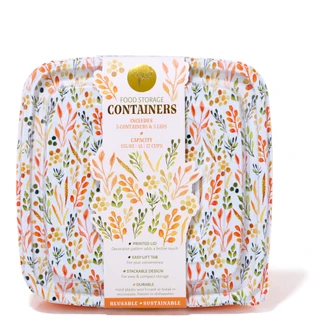 Thumbnail 2: CORE KITCHEN 10 Pc Hello Autumn Food Storage Containers 