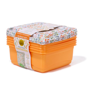Thumbnail 3: CORE KITCHEN 10 Pc Hello Autumn Food Storage Containers 