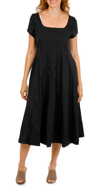 Thumbnail 1: Ellen Tracy Women's Stretch Poplin Paneled Dress 