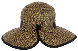 Thumbnail 2: San Diego Hat Company Women's Sun Brim Hat with Back Bow 