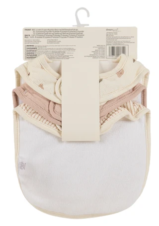 Thumbnail 2: DREAMGRO 3 Pk Soft & Absorbent Baby Bibs 