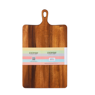 Thumbnail 2: Everyday by Martha Stewart Acacia Wood Paddle Serving Board 