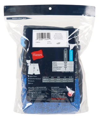 Thumbnail 2: Hanes Men's 4 Pk Tagless Boxers 