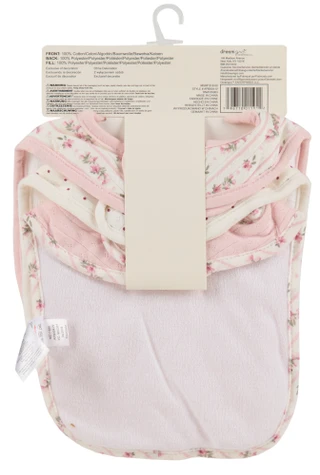 Thumbnail 2: DREAMGRO 3 Pk Soft & Absorbent Baby Bibs 