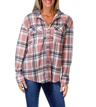 Thumbnail 1: Love Potion Women's Waffle Knit Hoodie 