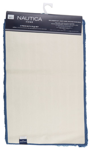Thumbnail 2: Nautica 2 Pc Ombre Rib Bath Rug Set 