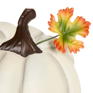 Thumbnail 2: Autumn Gatherings 30 in Hello Autumn Stacked Pumpkins Metal Garden Stake 