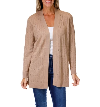 Thumbnail 1: Cable & Gauge Women's Flyaway Cardigan 