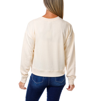 Thumbnail 2: Marled Women's Tailgate Season Rhinestone Fleece Top  