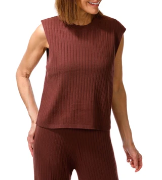 Thumbnail 4: Express Women's 2 Pc Sleeveless Top & Wide Pants Set 