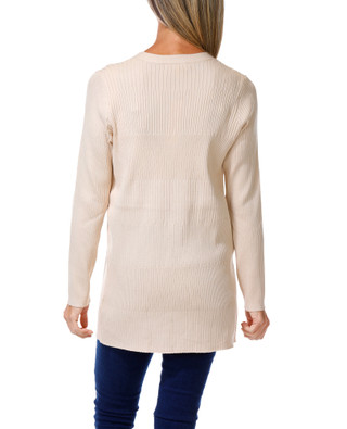 Thumbnail 2: RIO & RIAN Women's Open Front Ribbed Cardigan 