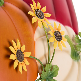 Thumbnail 2: Autumn Gatherings 14.5x27 Happy Harvest Metal Garden Stake 