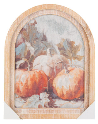 Thumbnail 1: Autumn Gatherings 16x20 Pumpkins Arch Wall Art 