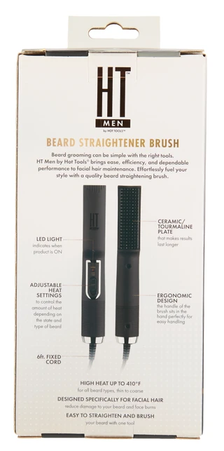 Thumbnail 3: Hot Tools Men's Beard Straightener Brush 