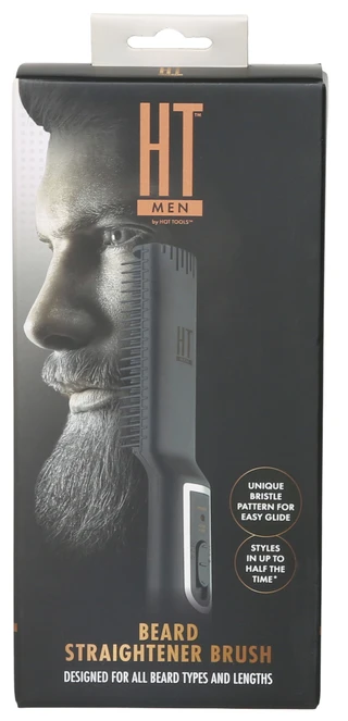 Thumbnail 2: Hot Tools Men's Beard Straightener Brush 