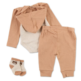 Thumbnail 2: Baby Essentials Baby Boys 3 Pc Pants Set 