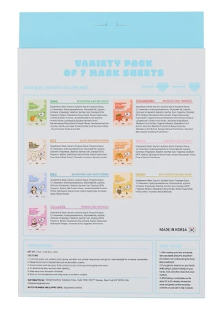 Thumbnail 2: Arirang Bliss Variety Pack of 7 Masks 