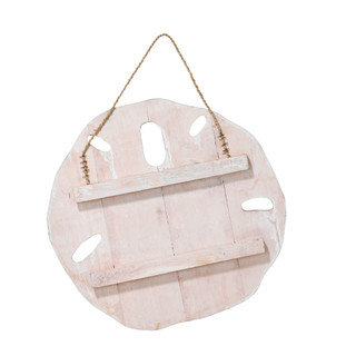 Thumbnail 2: JD YEATTS 15.5 in Wooden Sand Dollar Wall Decoration 