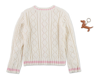 Thumbnail 2: Btween Girls 2 Pc Cardigan & Keychain Set  