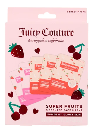 Thumbnail 1: Juicy Couture 5 Pk Super Fruits Scented Face Masks 