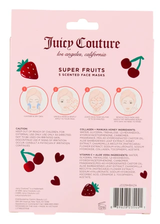 Thumbnail 2: Juicy Couture 5 Pk Super Fruits Scented Face Masks 