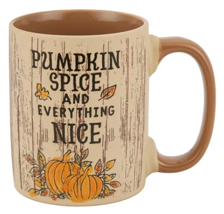 Thumbnail 1: BLUE SKY 17 oz Pumpkin Spice Mug  