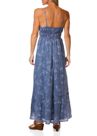 Thumbnail 2: Pink Rose Juniors Woven Maxi Dress 