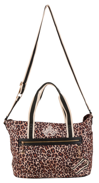Thumbnail 1: Juicy Couture Leopard Print Weekender w/ Bag Charm 