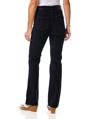 Thumbnail 2: DKNY Women's High Rise Bootcut Corduroy Pants 