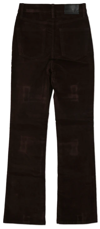 Thumbnail 2: DKNY Women's High Rise Bootcut Corduroy Pants 