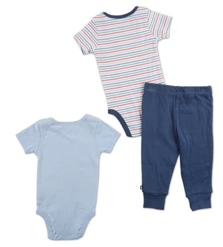 Thumbnail 2: Lucky Brand Baby Boys 3 Pc Pants Set  