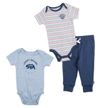 Thumbnail 1: Lucky Brand Baby Boys 3 Pc Pants Set  