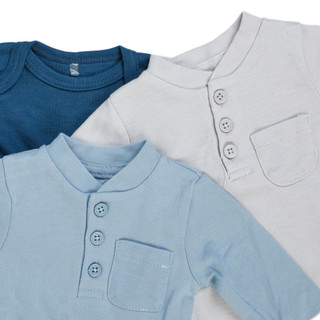 Thumbnail 2: ELEPHANT AND CASTLE Baby Boys 3 Pk Creepers 