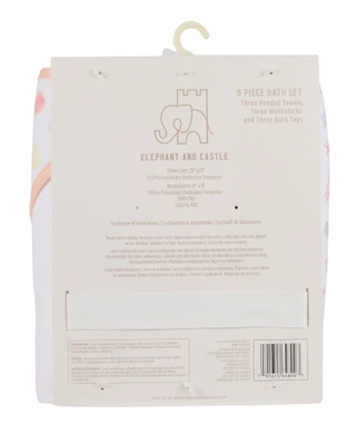 Thumbnail 2: ELEPHANT AND CASTLE 9 Pc Bath Set 