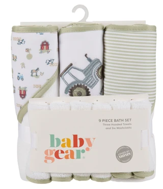 Thumbnail 1: Baby Gear 9 Pc Bath Set 