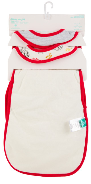 Thumbnail 2: Disney Baby 3 Pc Bibs & Burp Cloth Set 