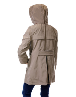 Thumbnail 2: JONES NEW YORK Women's Hooded Water-Resistant Rain Coat 