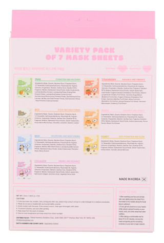Thumbnail 2: Arirang Bliss 7 Pk Nourishing Mask Sheets 