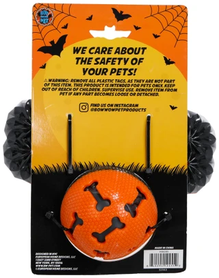 Thumbnail 2: Bow Wow Pet 2 Pk Halloween Candy Scent Dog Toys  