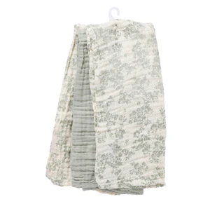 Thumbnail 1: SHABBY CHIC 3 Pk Gauze Hand Towels 