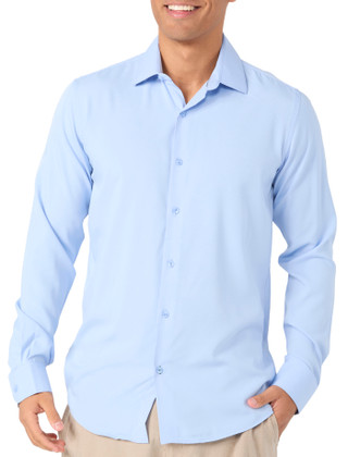 Thumbnail 1: Eddie Bauer Men's Long Sleeve Button Down Shirt 
