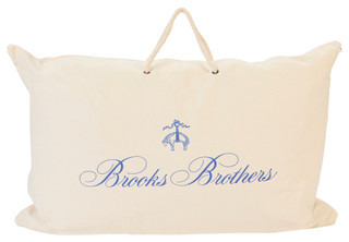 Thumbnail 3: Brooks Brothers Queen Linen Bed Pillow 