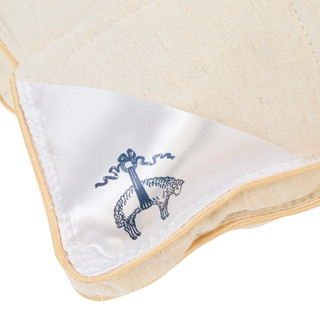 Thumbnail 4: Brooks Brothers Queen Linen Bed Pillow 
