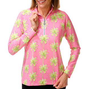Thumbnail 1: ANA CLARE Women's Briley Half Zip Pullover Top 