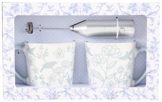 Thumbnail 1: Madison 2-Piece Mug Set with Frother 